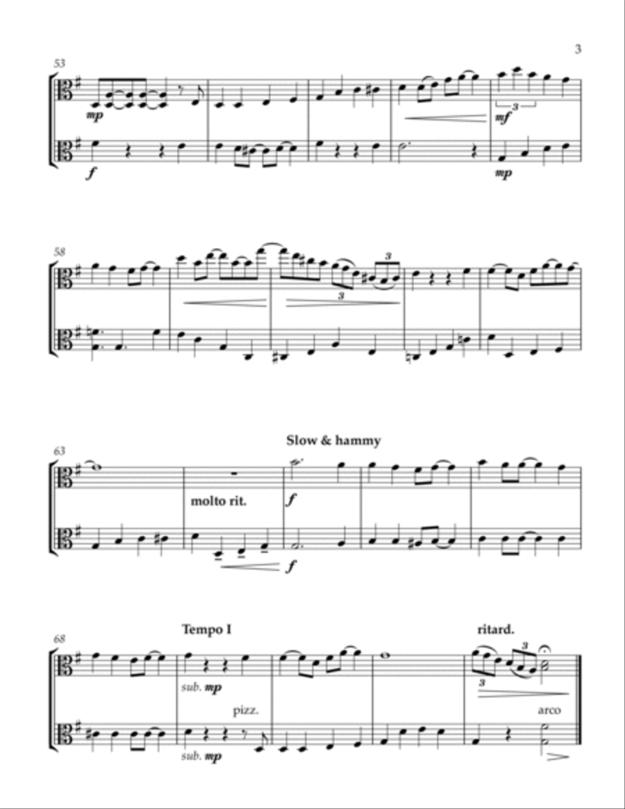 L-o-v-e L-o-v-e String Duet scores gallery preview page 4