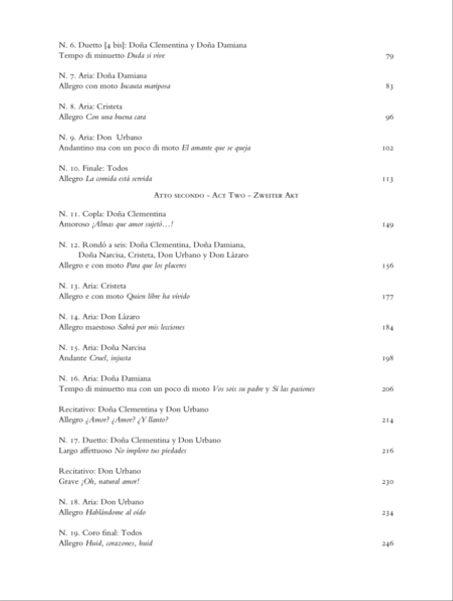 Clementina. Zarzuela in two acts (G 540). Critical Edition Score scores gallery preview page 3