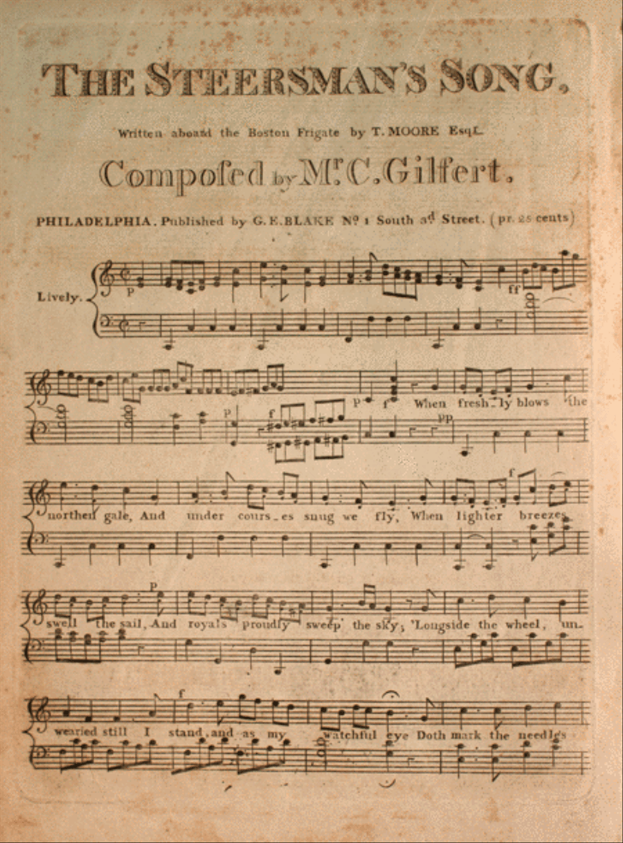 The Steersman's Song Flute scores gallery preview page 1
