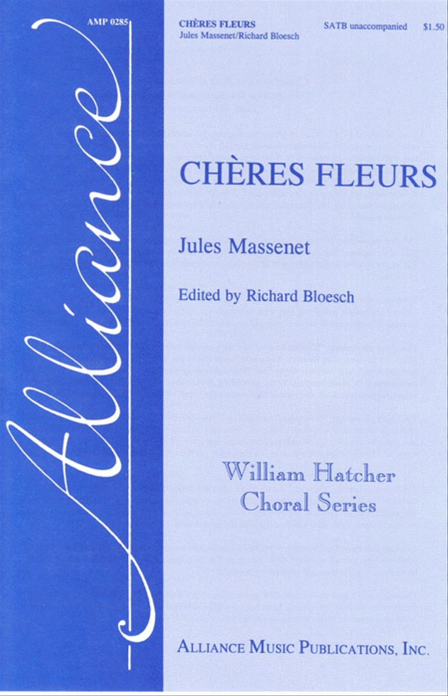 Cheres Fleurs 4-Part scores gallery preview page 1