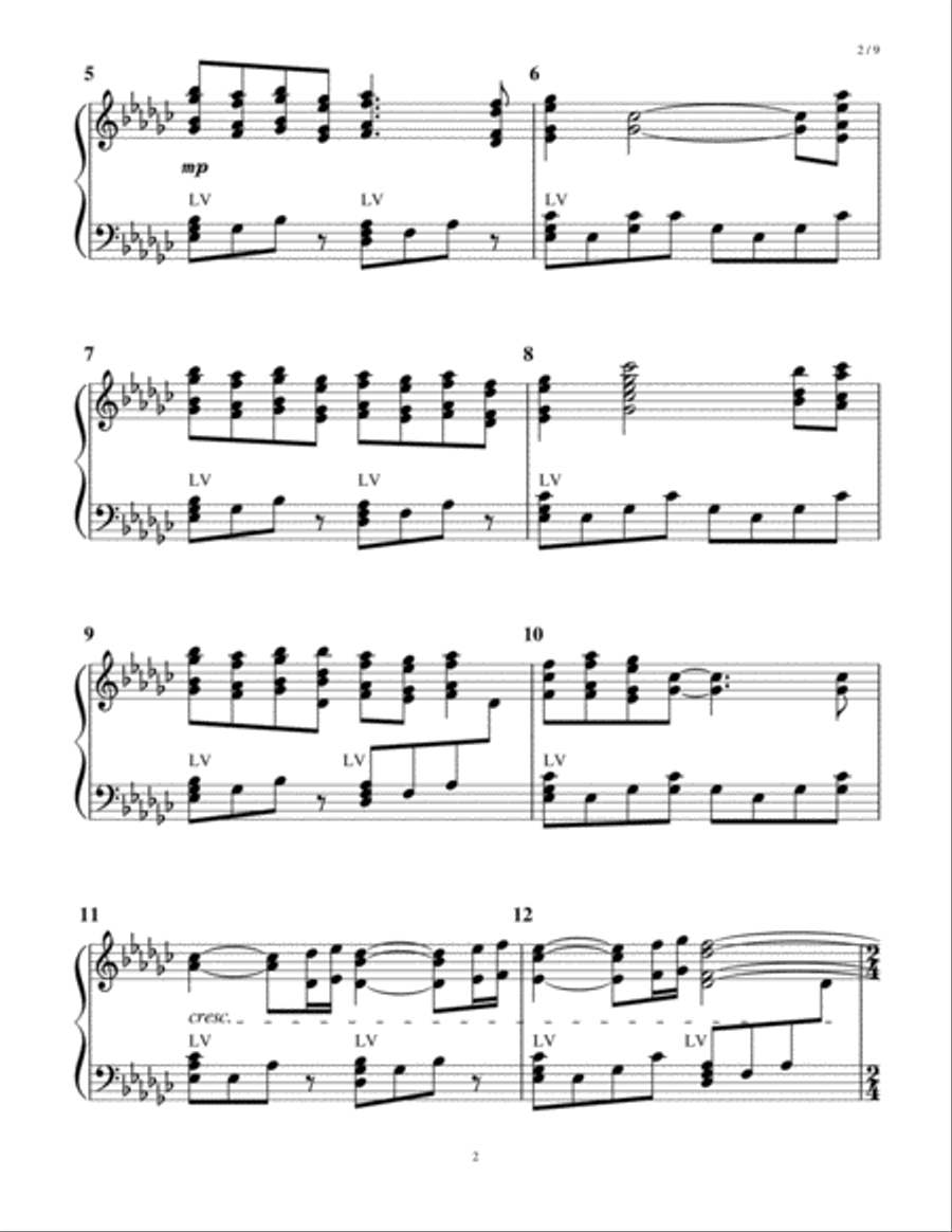 I See You (Theme From Avatar) Handbell Choir scores gallery preview page 2