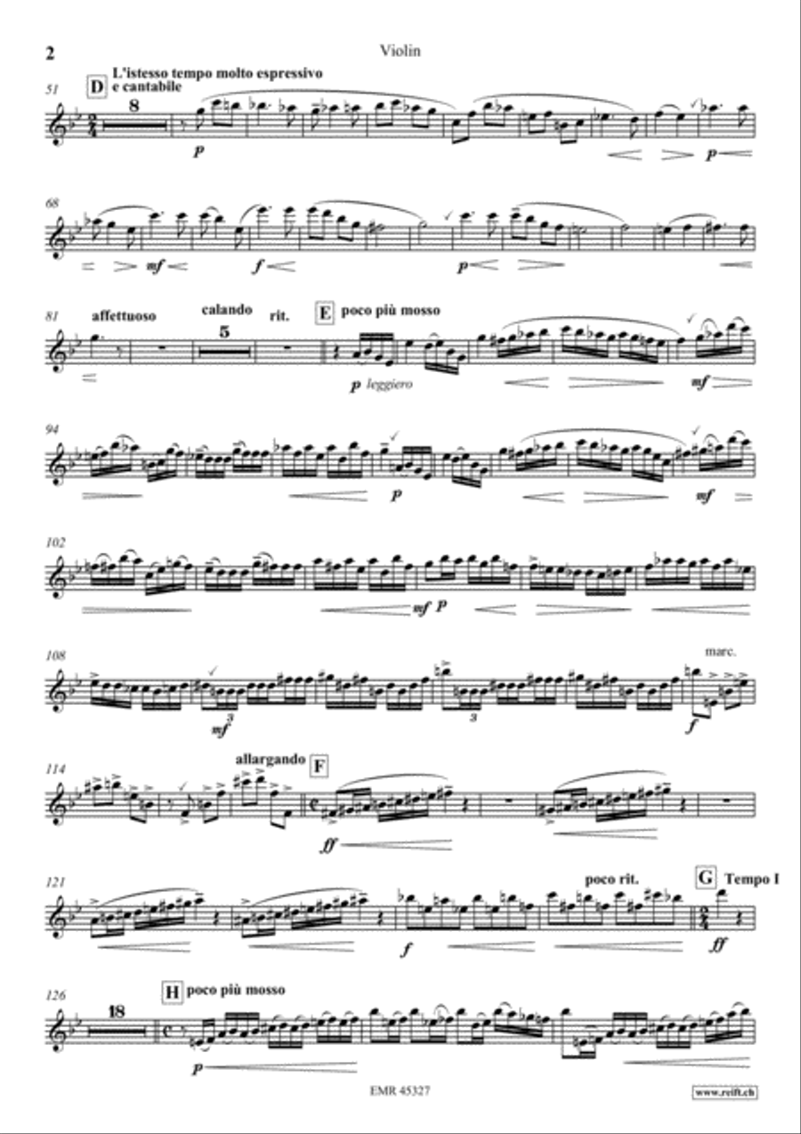 Konzert No. 1 g-moll Konzert No. 1 g-moll Violin Solo scores gallery preview page 3
