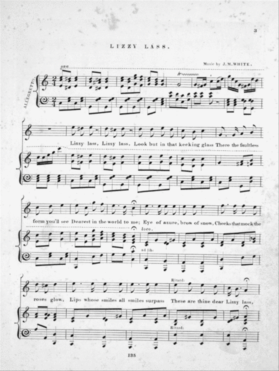 Lizzy Lass. A Ballad Voice scores gallery preview page 2