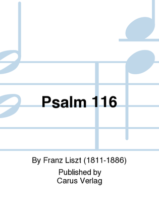 Book cover for Psalm 116