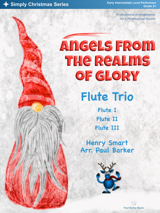 Book cover for Angels From The Realms Of Glory (Flute Trio)