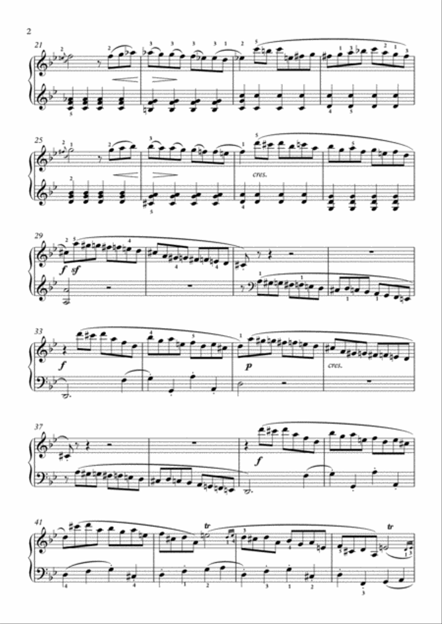 Scarlatti-Sonata in g-minor L.98 K.373(piano) Piano Solo scores gallery preview page 3