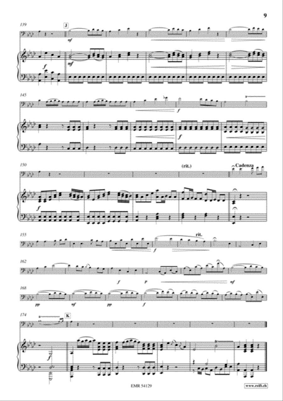 Concerto No. 1 Piano Accompaniment scores gallery preview page 10
