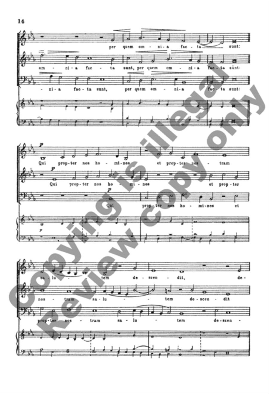 Mass for Three Voices ATB scores gallery preview page 10
