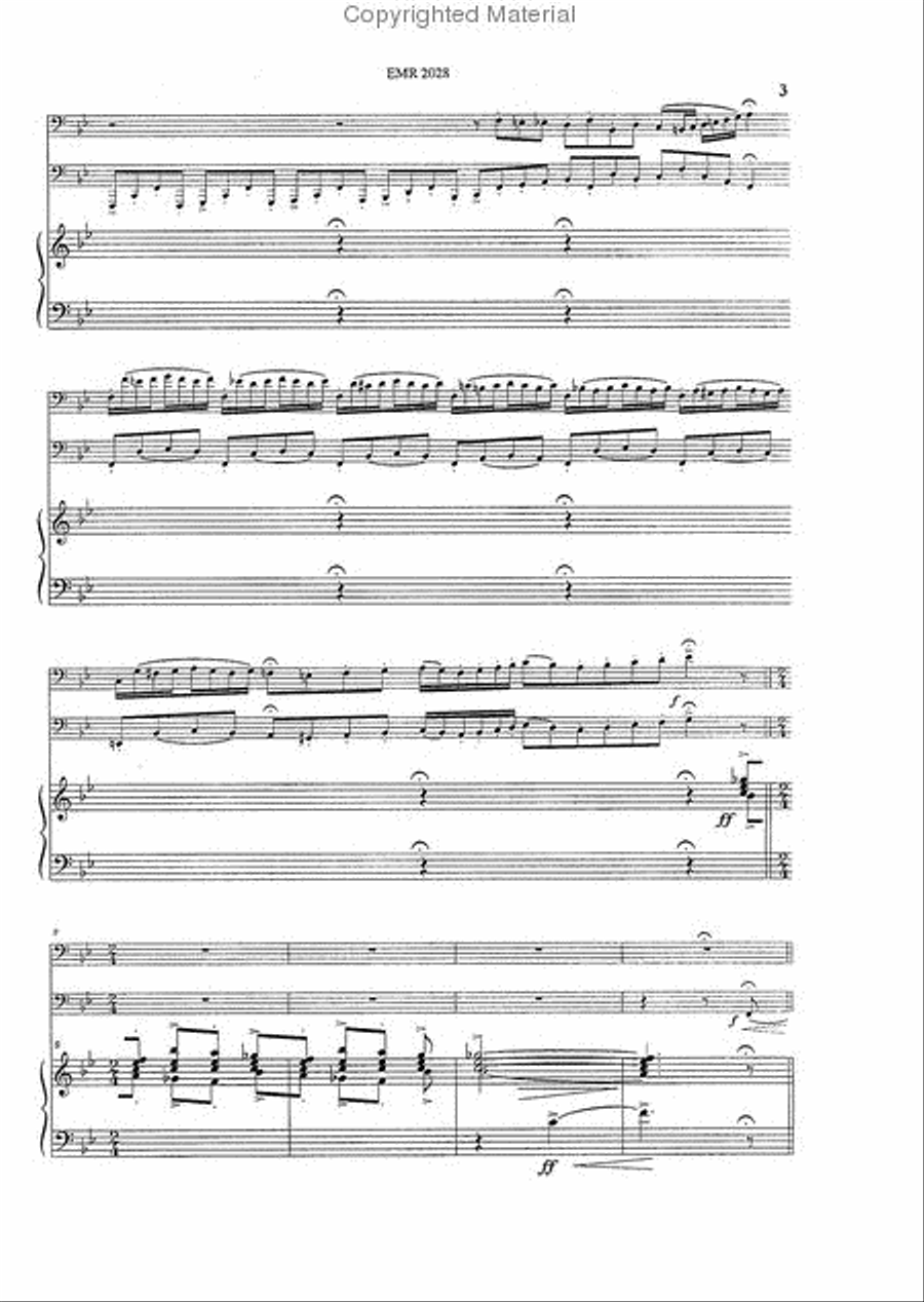 Cousins Cousins Euphonium scores gallery preview page 4
