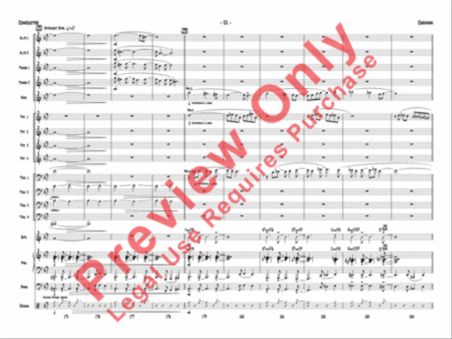 Caravan Caravan Jazz Ensemble scores gallery preview page 25
