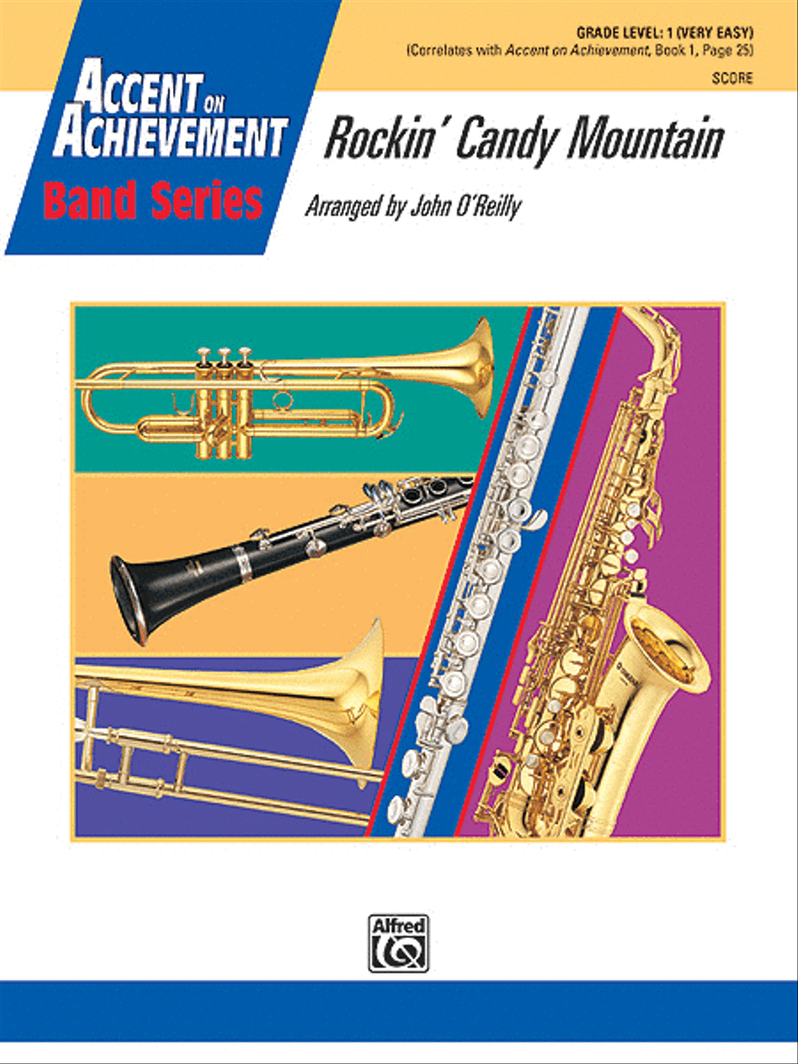 Rockin' Candy Mountain (score only) Concert Band scores gallery preview page 1