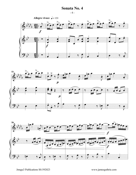 Vivaldi: Sonata No. 4 for Oboe d'Amore & Piano image number null