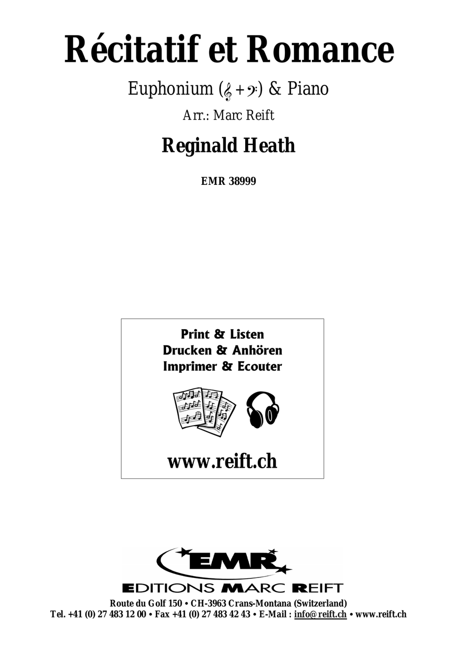 Recitatif et Romance