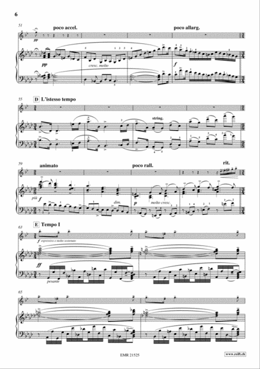 Concerto No. 10 Clarinet Solo scores gallery preview page 6