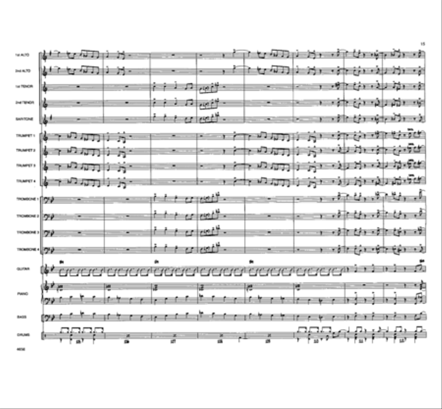 It's About Time Jazz Ensemble scores gallery preview page 15