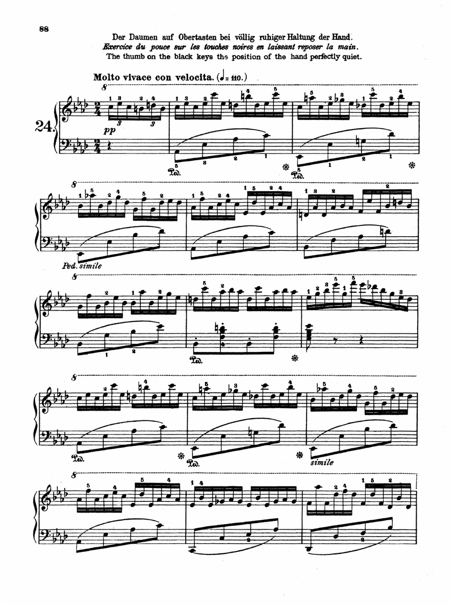 Czerny: Art of Finger Dexterity, Op. 740, Complete