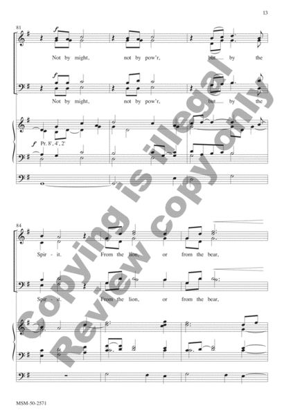 The House of David (Choral Score) image number null