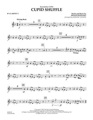 Cupid Shuffle - Bb Clarinet 2