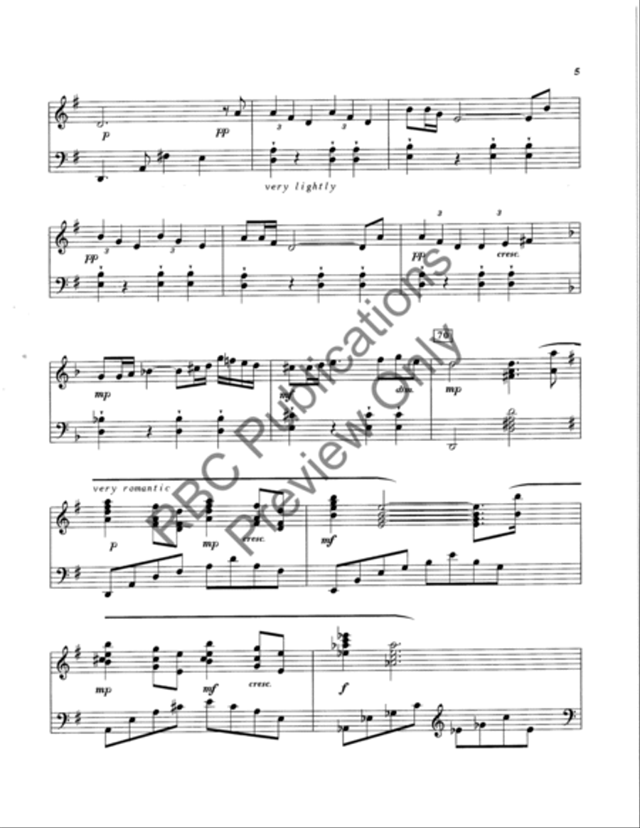 Three Filipino Folk Songs Piano Solo scores gallery preview page 8