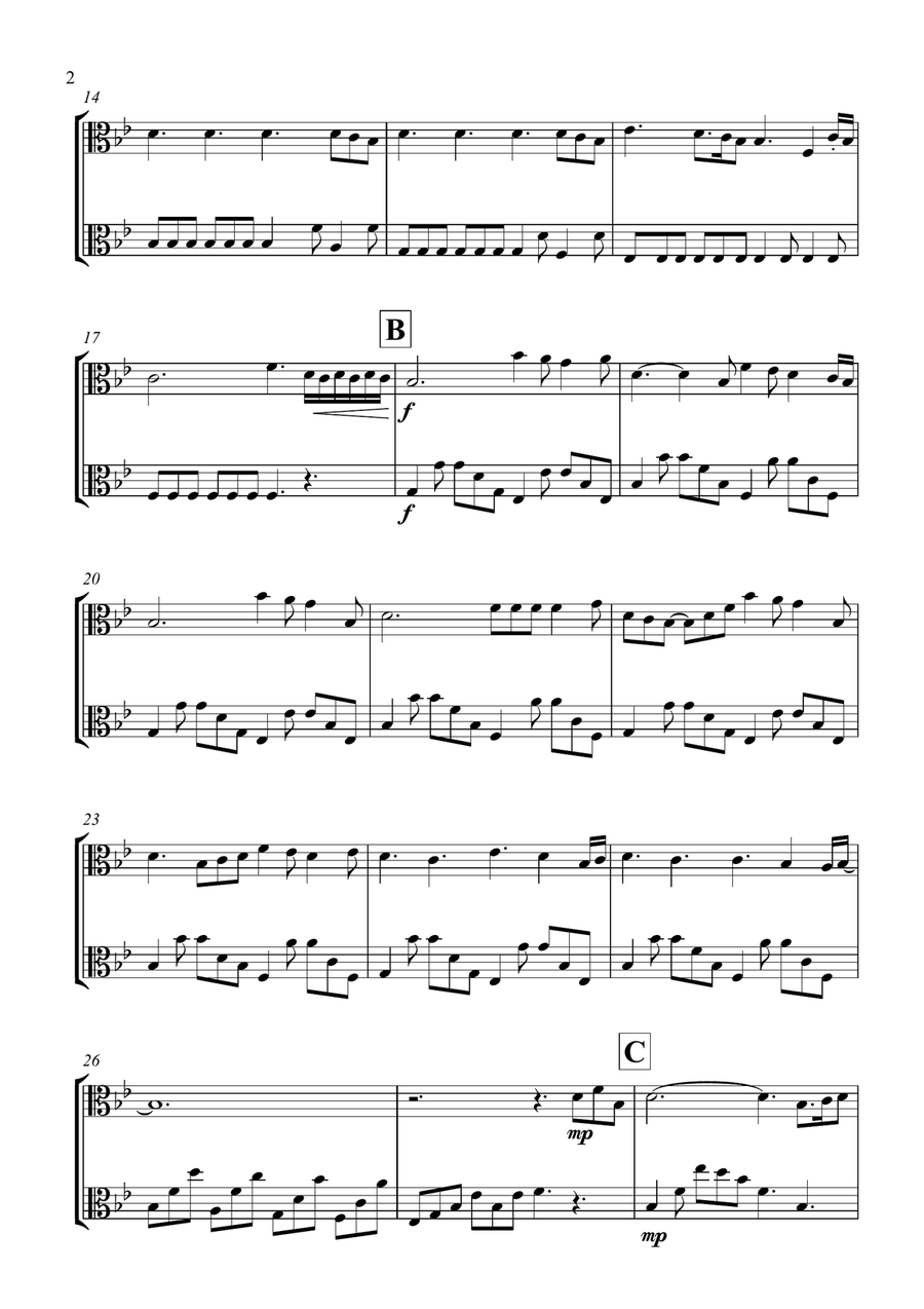Perfect String Duet scores gallery preview page 2