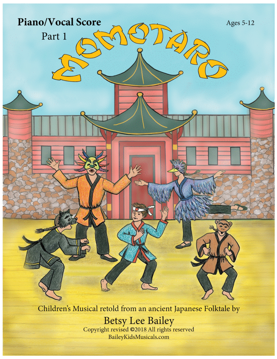Momotaro - Score Part 1 Piano, Vocal, Guitar scores gallery preview page 1