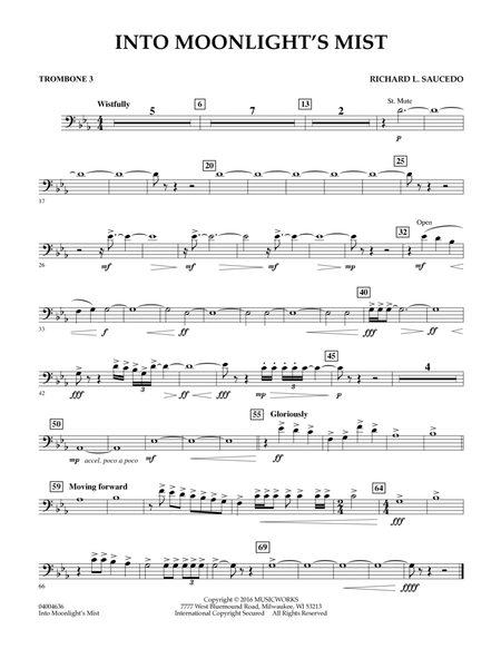 Into Moonlight's Mist - Trombone 3