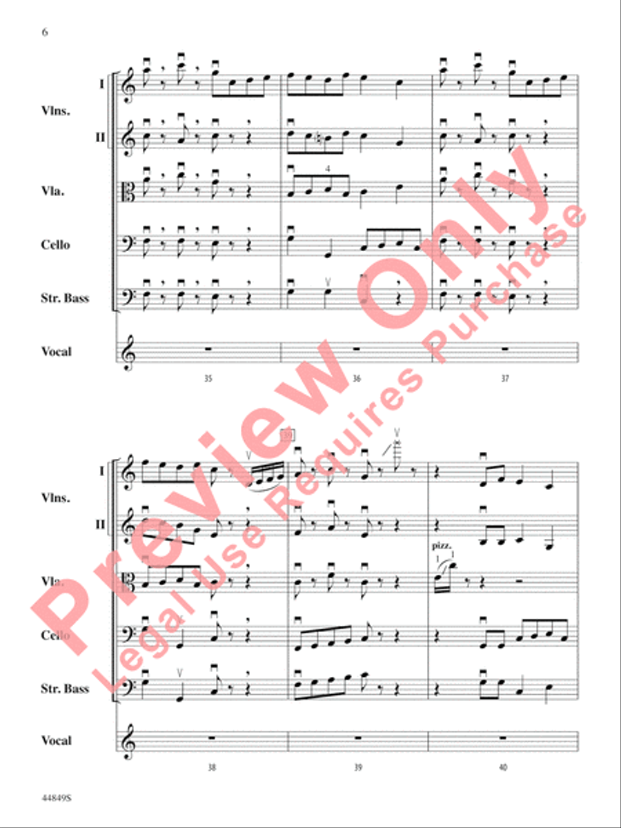 The Sound of a Sound String Orchestra scores gallery preview page 7