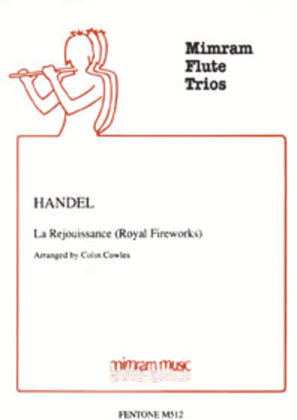 Book cover for La Rejouissance 'Royal Fireworks'