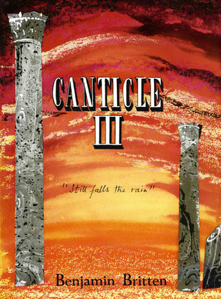 Book cover for Canticle III, Op. 55