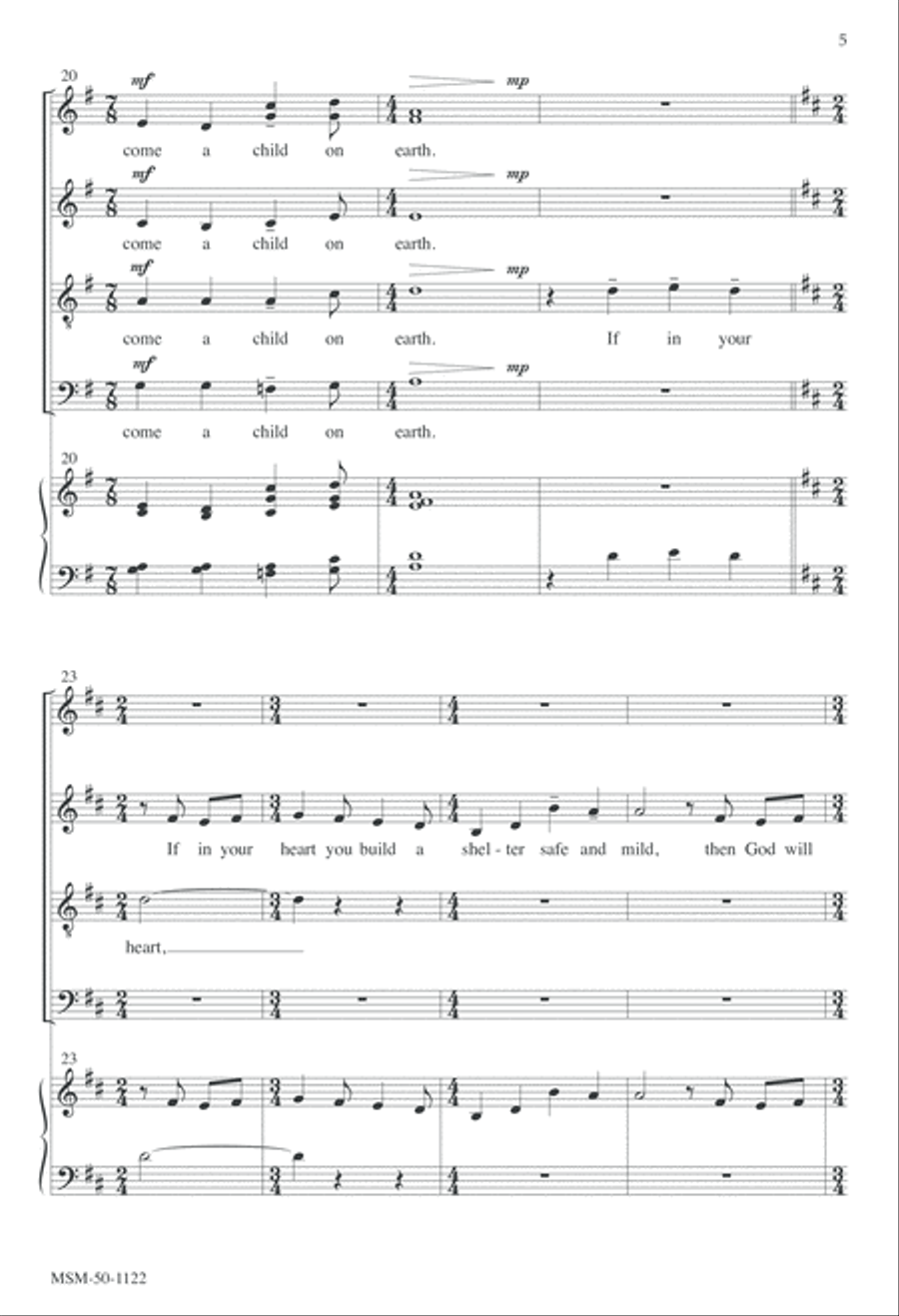 If in Your Heart Divisi scores gallery preview page 5