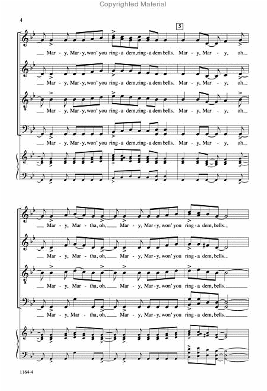 Rockin' Jerusalem - SATB divisi Octavo Divisi scores gallery preview page 3