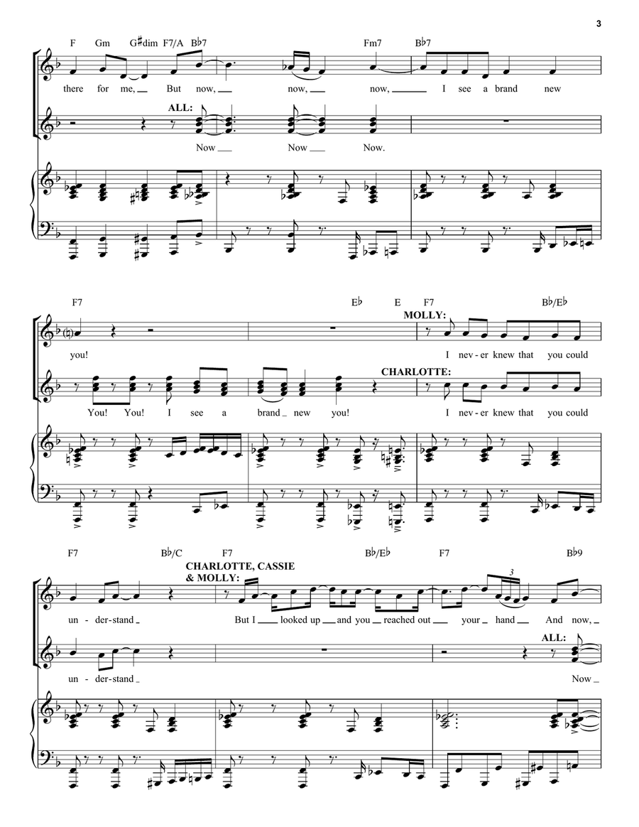 Brand New You (from 13: The Musical) Piano, Vocal scores gallery preview page 3