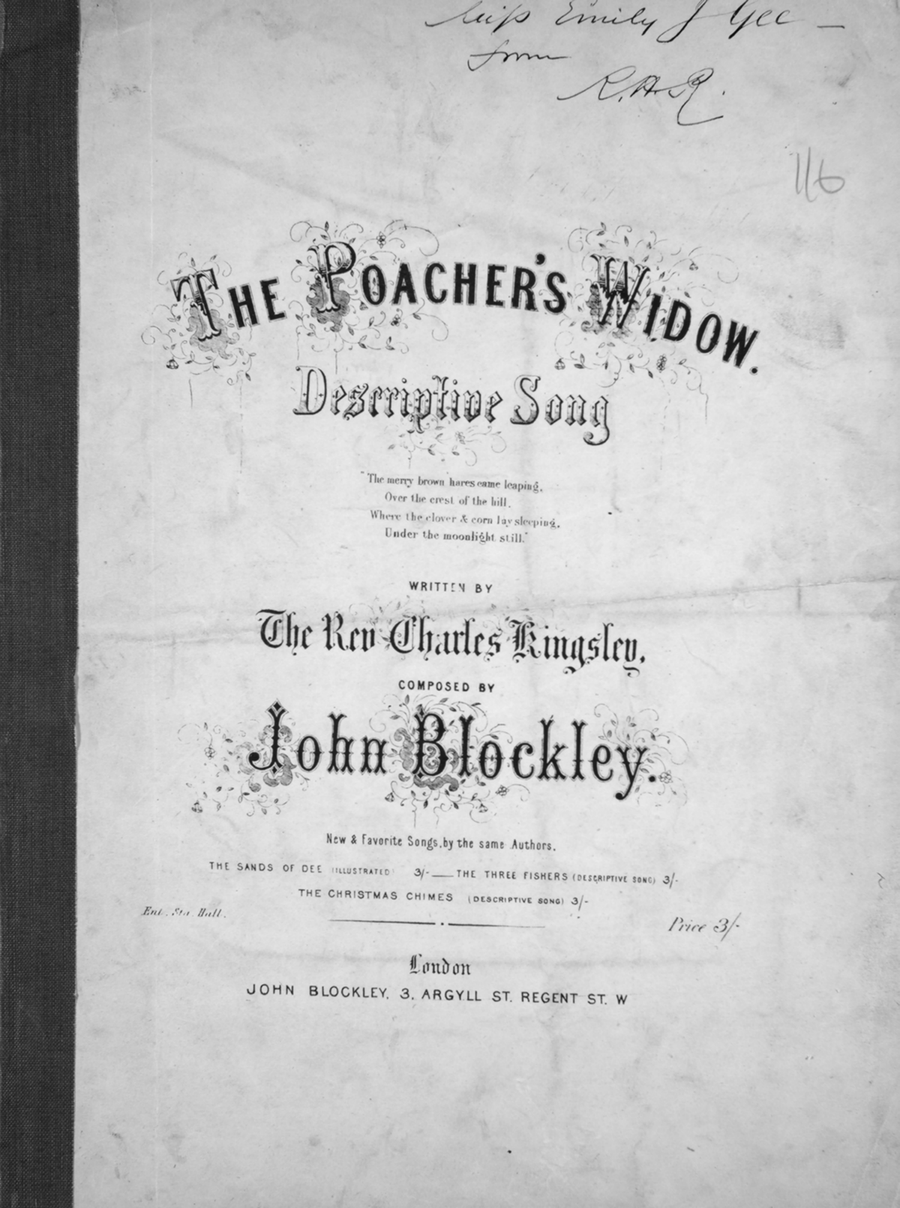 The Poacher's Widow. Descriptive Song