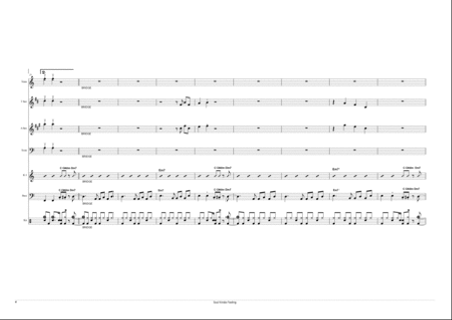 Soul Kind Of Feeling Tenor Saxophone scores gallery preview page 4