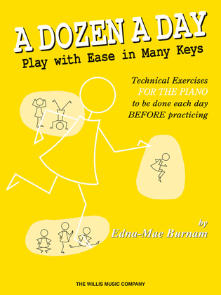 Book cover for A Dozen a Day – Play with Ease in Many Keys