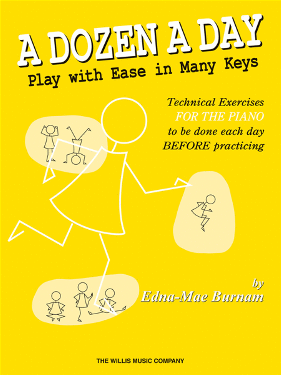 Book cover for A Dozen a Day – Play with Ease in Many Keys