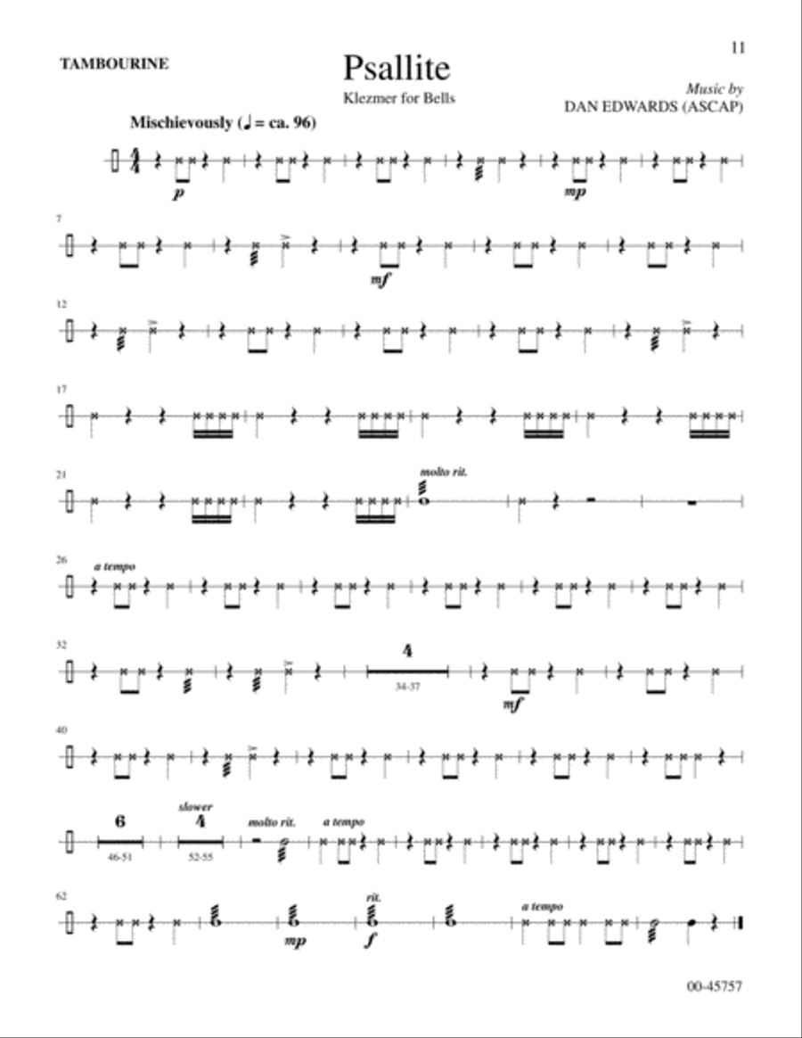 Psallite Handbell Choir scores gallery preview page 11
