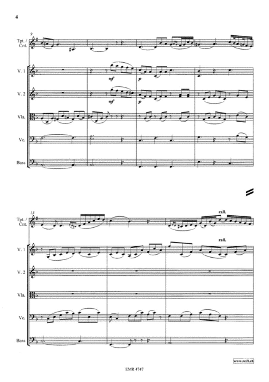 Variations On The Tyrolienne String Orchestra scores gallery preview page 4