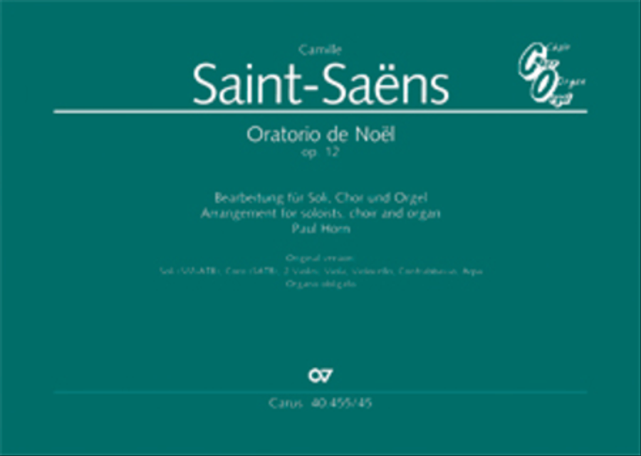Oratorio de Noel (Weihnachtsoratorium) 4-Part scores gallery preview page 1