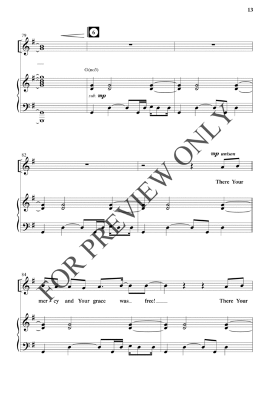 Kidz Blended Worship Choir - Choral Book Choir scores gallery preview page 14