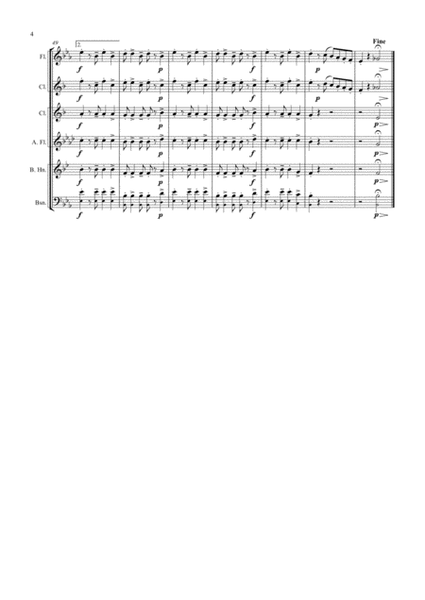 La Paloma - Spanish Habanera - Wind Trio image number null