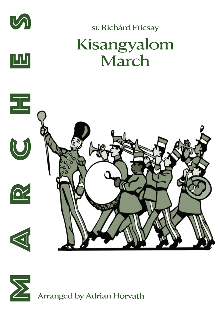 Kisangyalom March Concert Band scores gallery preview page 1