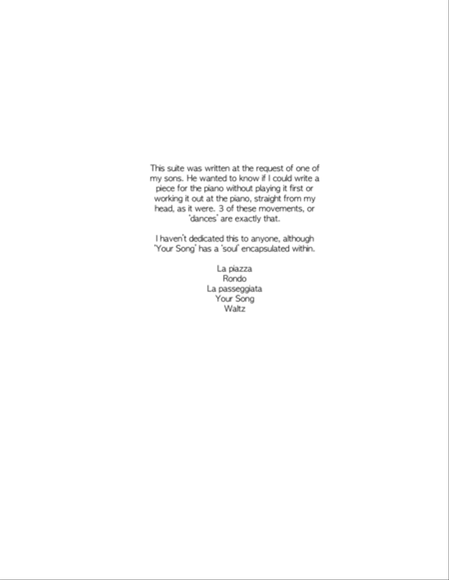 Waltz Waltz Piano Solo scores gallery preview page 2
