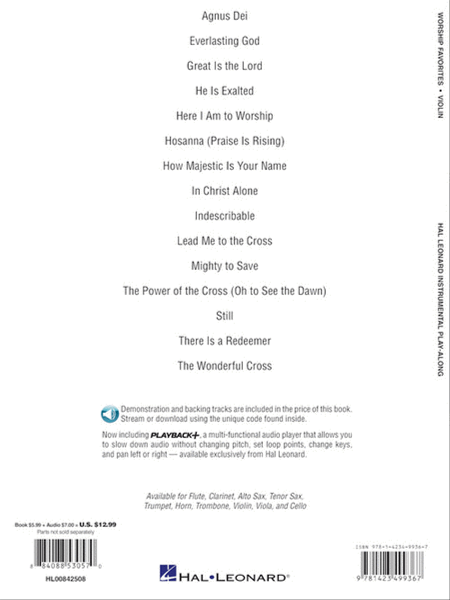 Worship Favorites Worship Favorites Violin scores gallery preview page 4
