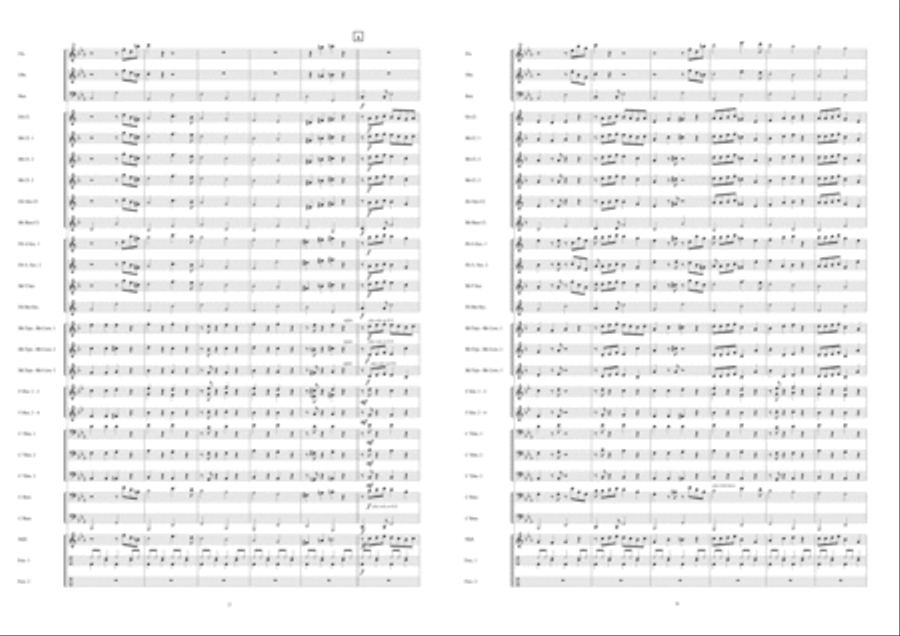 Poppy Times Concert Band scores gallery preview page 3