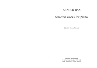 Book cover for Selected Works For Piano