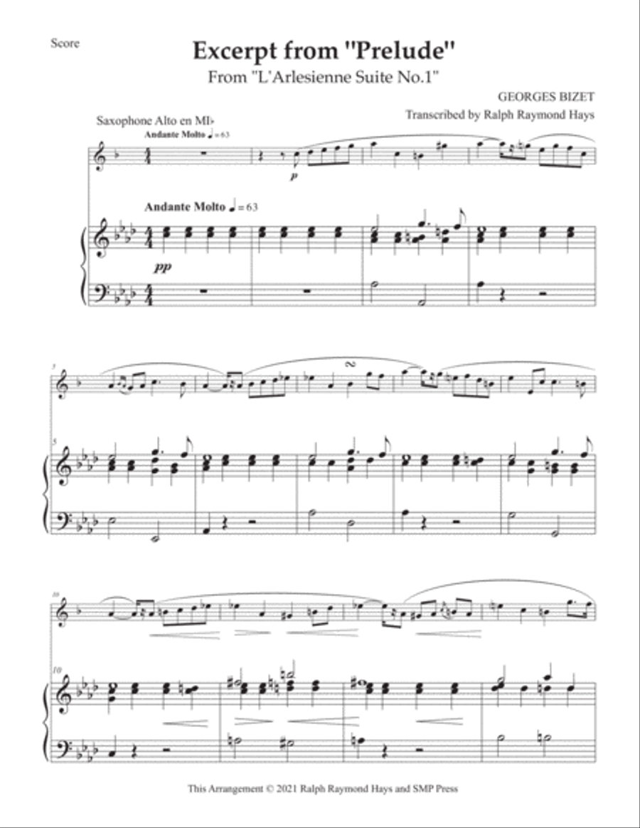Prelude Excerpt from 