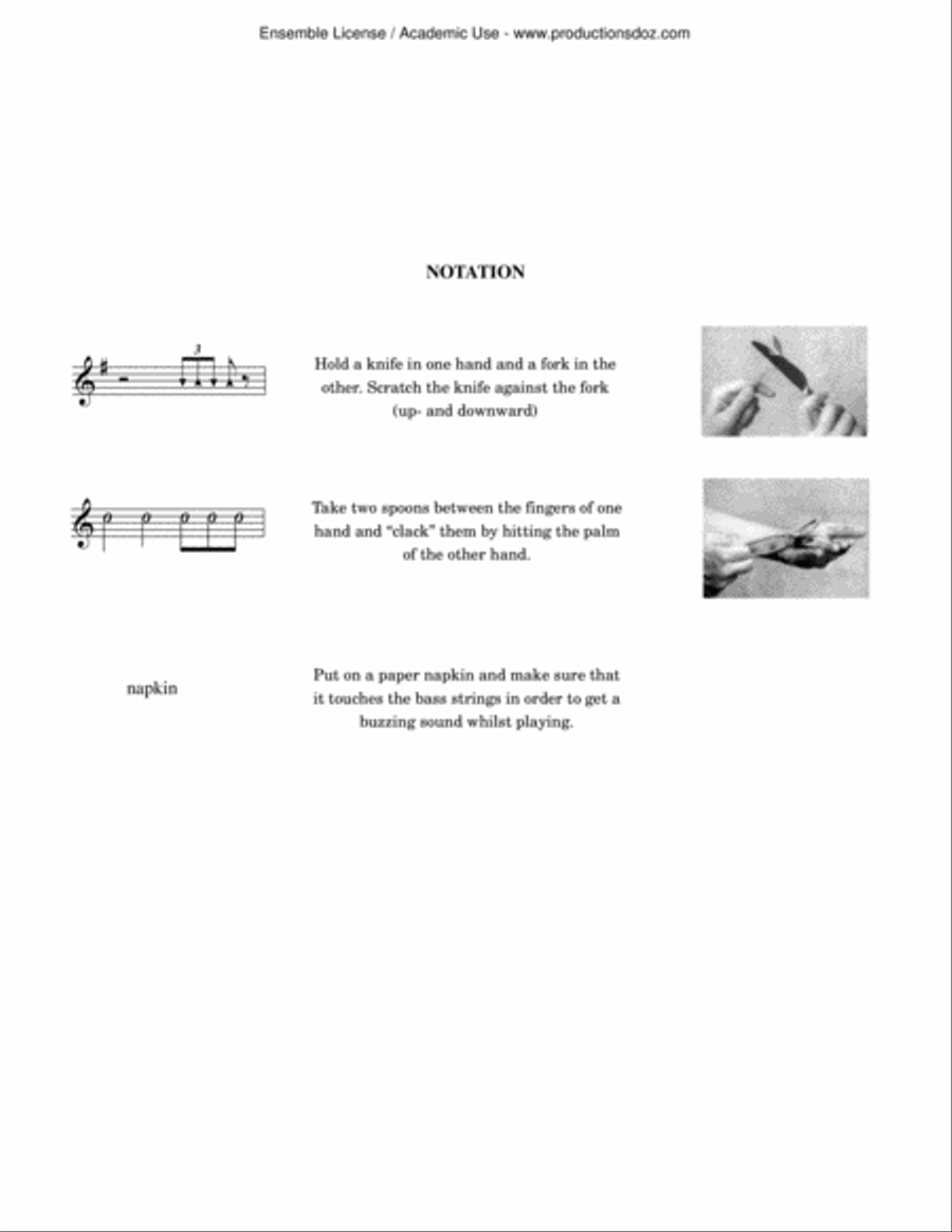 Table Music Guitar Ensemble scores gallery preview page 2