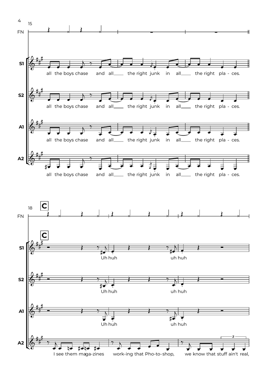 All About That Bass All About That Bass SSAA scores gallery preview page 4