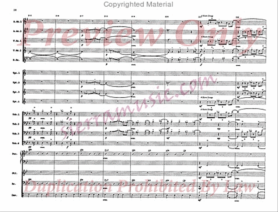 Keystone Shuffle Big Band scores gallery preview page 29